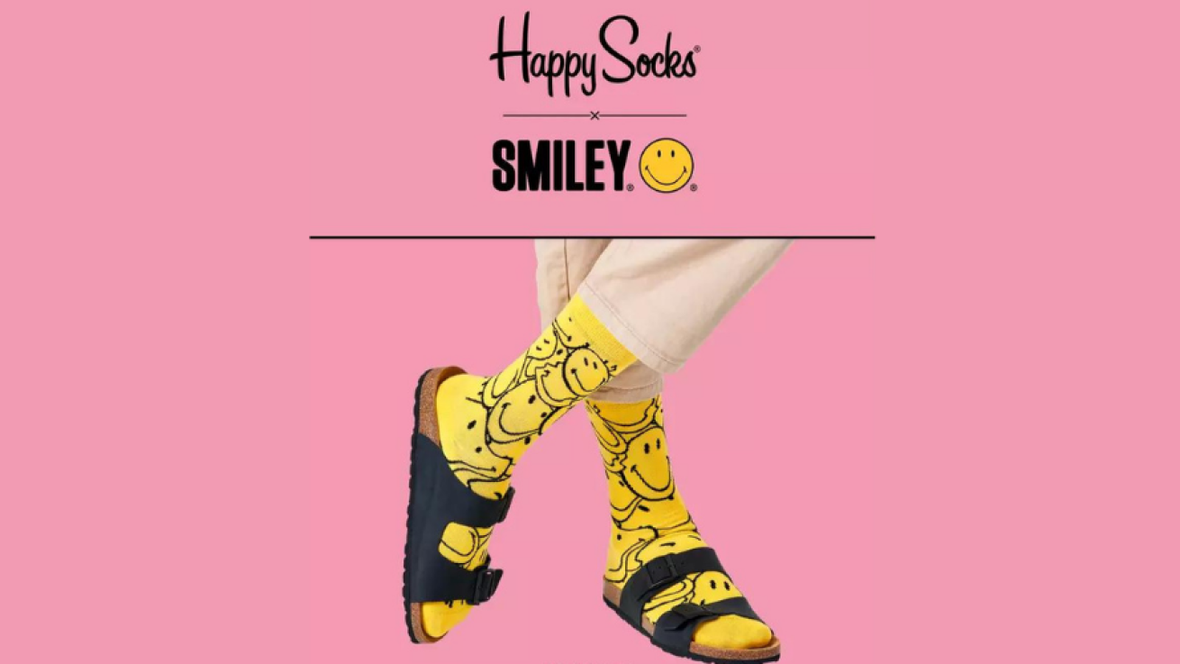 Συνεργασία Happy Socks – The Smiley Company