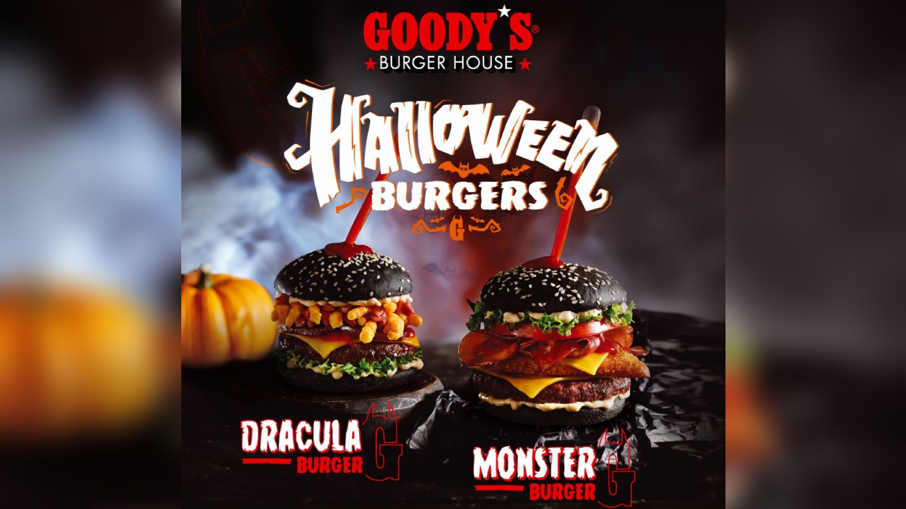 Goody’s Burger House: Επιστρέφουν τα Limited Edition Halloween burgers