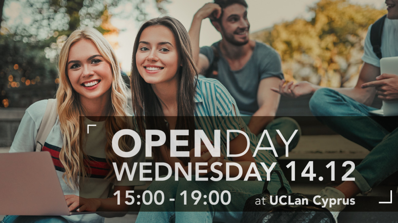 UCLan Cyprus: Ημέρα Γνωριμίας με υποτροφίες ύψους 30% για τον Ιανουάριο 2023