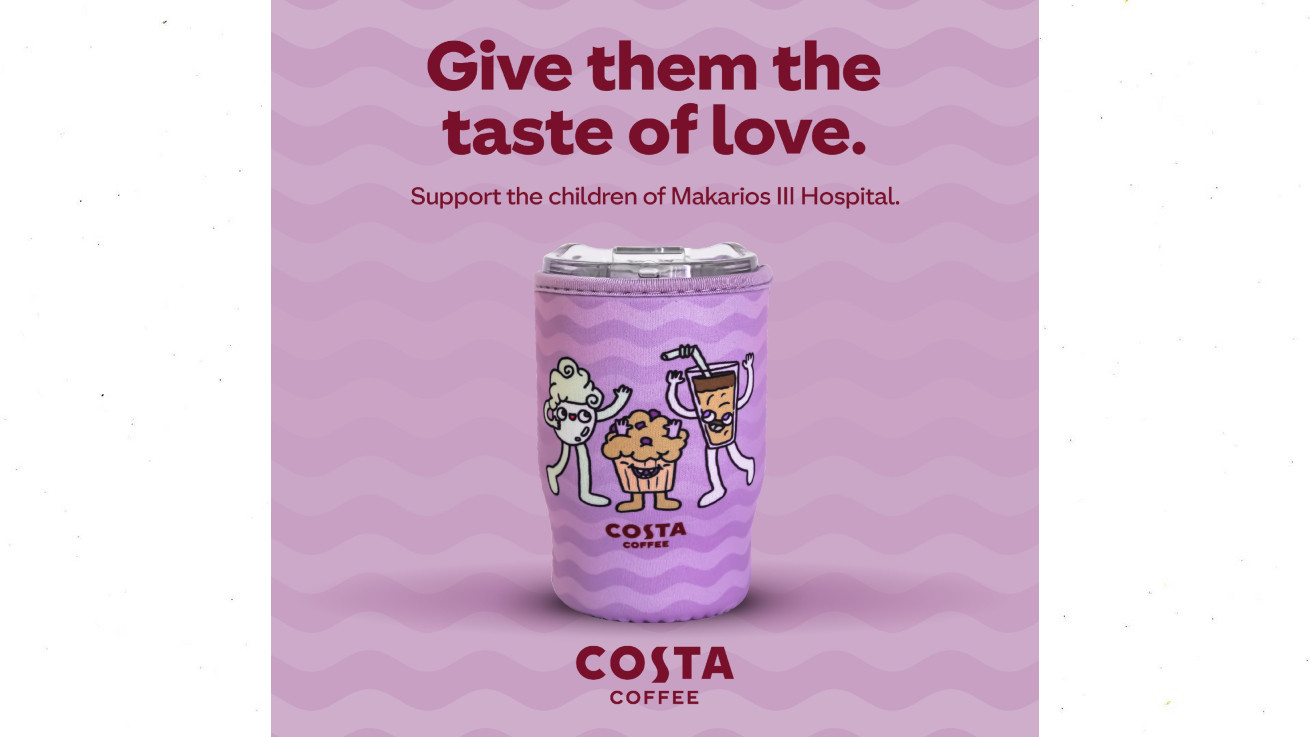 Costa Coffee: Τρεις και πλέον χιλιάδες ευρώ συγκεντρώθηκαν για τα παιδιά της Παιδονευρολογικής Κλινικής του Μακάρειου