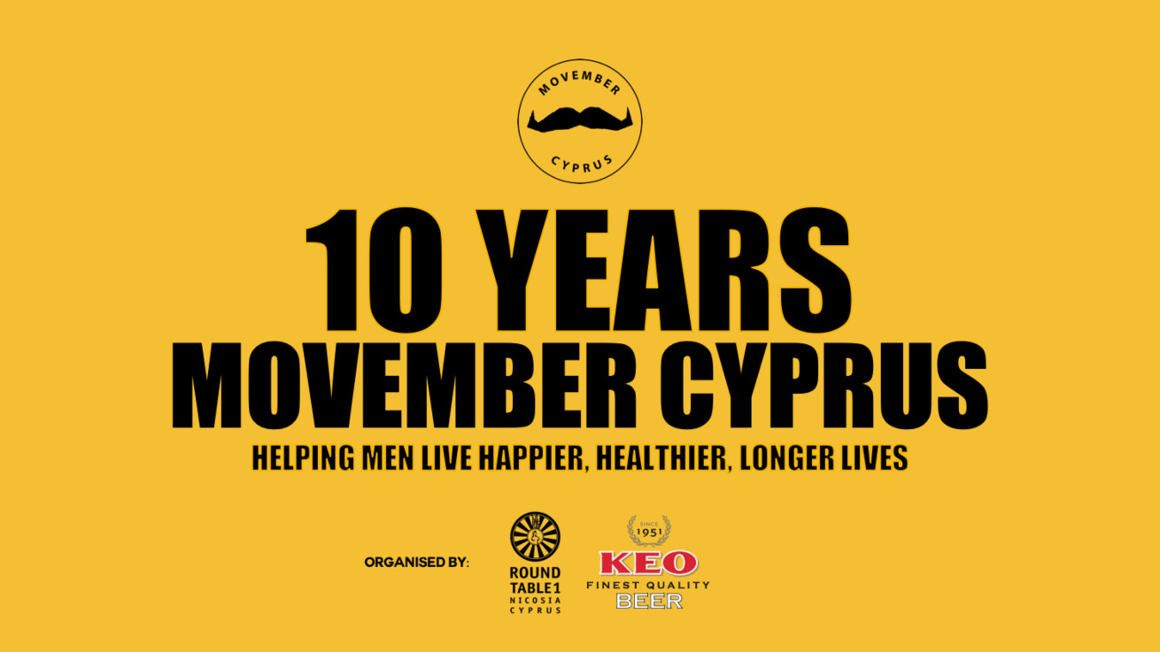 ΔΕΚΑ ΧΡΟΝΙΑ MOVEMBER CYPRUS