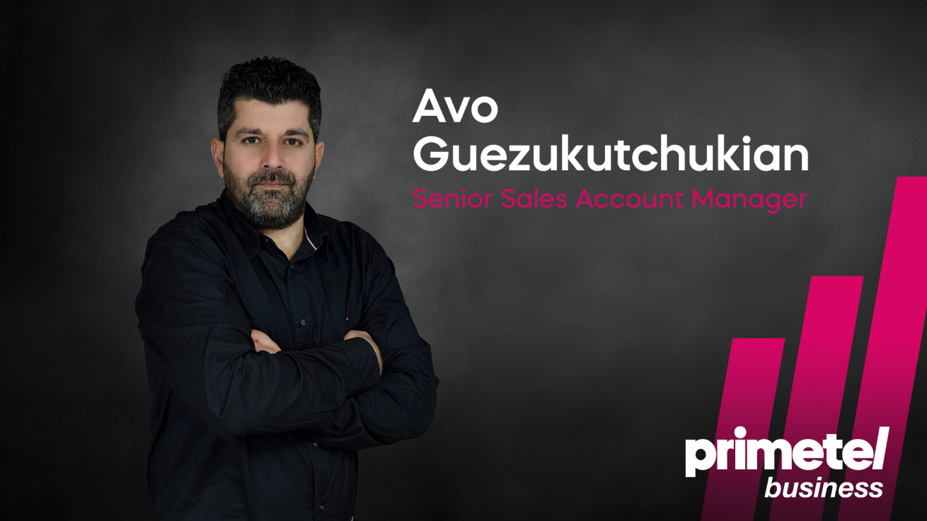 Ο Avo Guezukutchukian είναι ο νέος Senior Sales Account Manager της Primetel