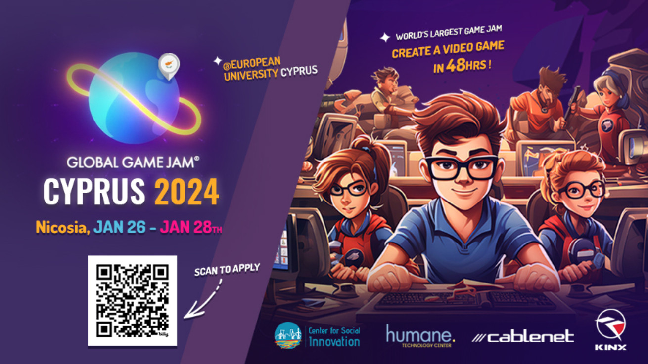 To Global Game Jam Cyprus 2024 επιστρέφει!