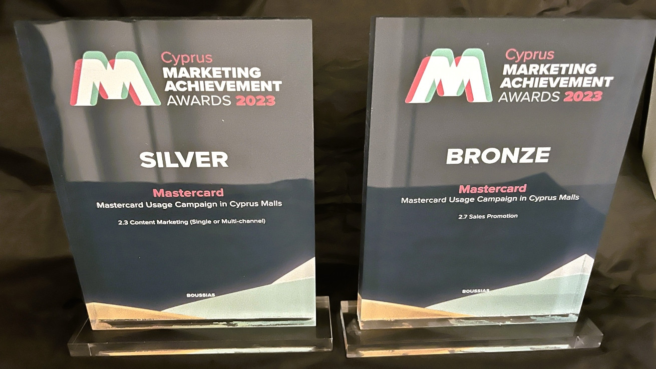 Mastercard: Διακρίσεις στα Cyprus Marketing Achievement Awards