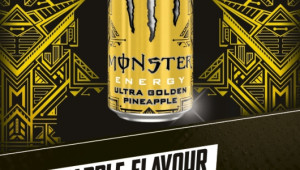 Νέες προσθήκες στη σειρά Monster Energy Drink: το Ultra Golden Pineapple και το Aussie Lemonade.