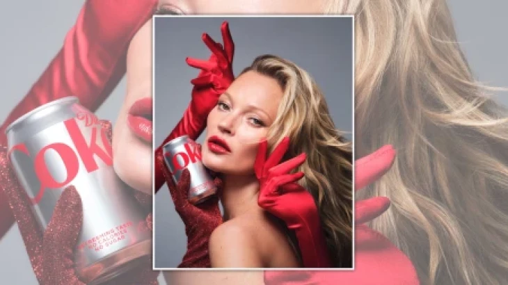 Η Kate Moss Creative Director της Diet Coke