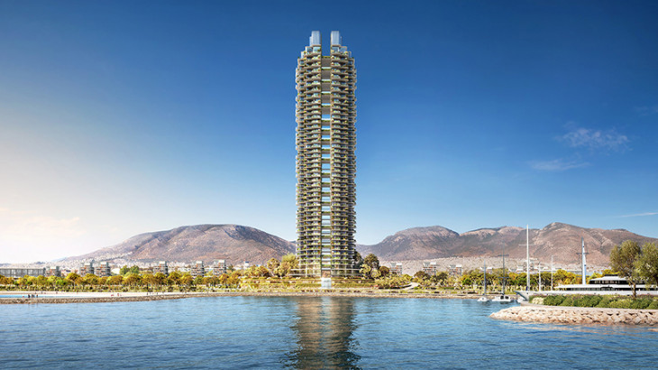 Riviera Tower: Ο υψηλότερος πράσινος ουρανοξύστης στη Μεσόγειο