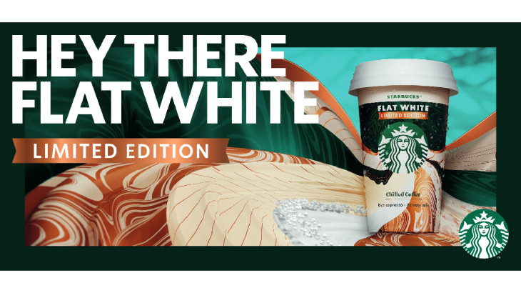 ipH: Λανσάρει τον νέο Starbucks Flat White Limited Edition παγωμένο καφέ