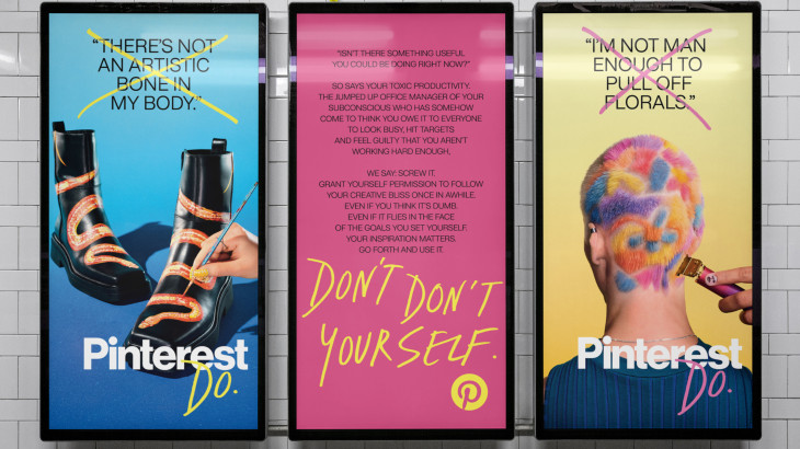 «Don’t don’t yourself»: Που επικεντρώνεται η νέα καμπάνια του Pinterest