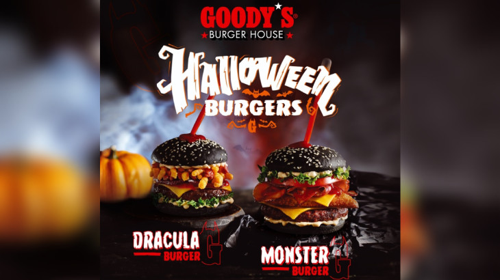 Goody’s Burger House: Επιστρέφουν τα Limited Edition Halloween burgers