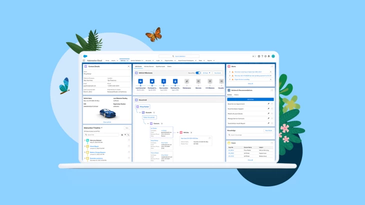 Salesforce: Νέα πλατφόρμα cloud  για την αυτοκινητοβιομηχανία