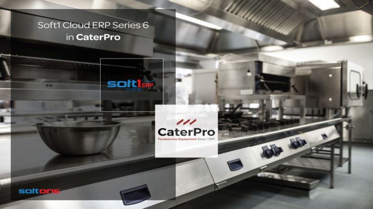 Η CaterPro Ltd επενδύει στο Soft1 Cloud ERP Series 6 για τον Ψηφιακό της Μετασχηματισμό