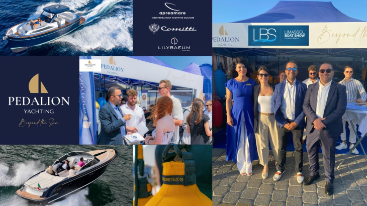 Εντυπωσιακή παρουσία της Pedalion Yachting στο Limassol Boat Show 2024