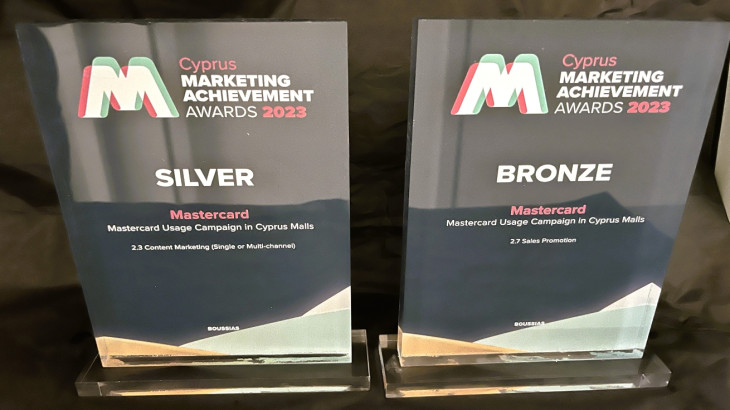 Mastercard: Διακρίσεις στα Cyprus Marketing Achievement Awards