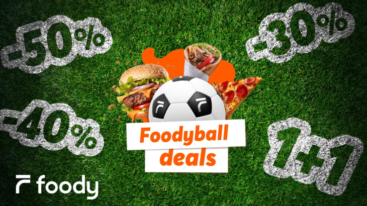 Το Foody… «τριπλάρει» με νέα Foodyball Deals!